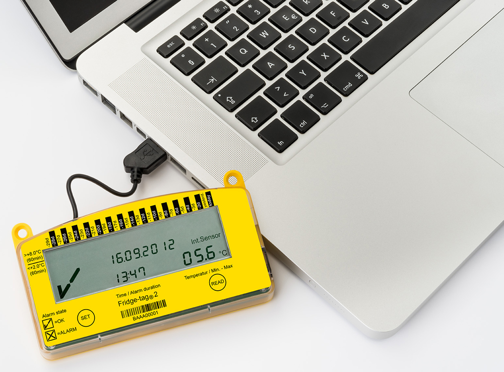 Fridgetag® 2 Temperature Monitoring & Data Logger Kit