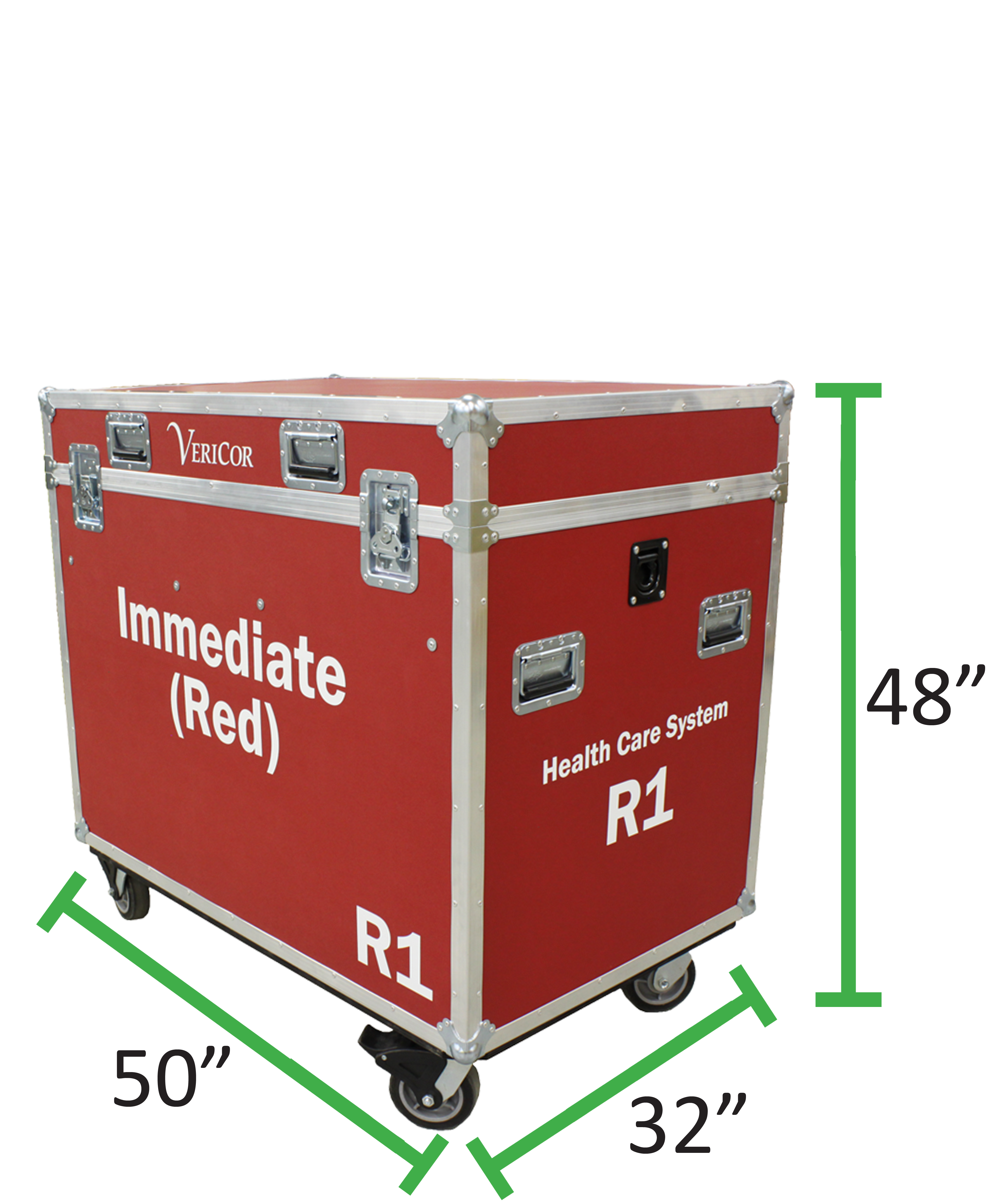 Medical Equipment Chest Dimensions - MC-EC