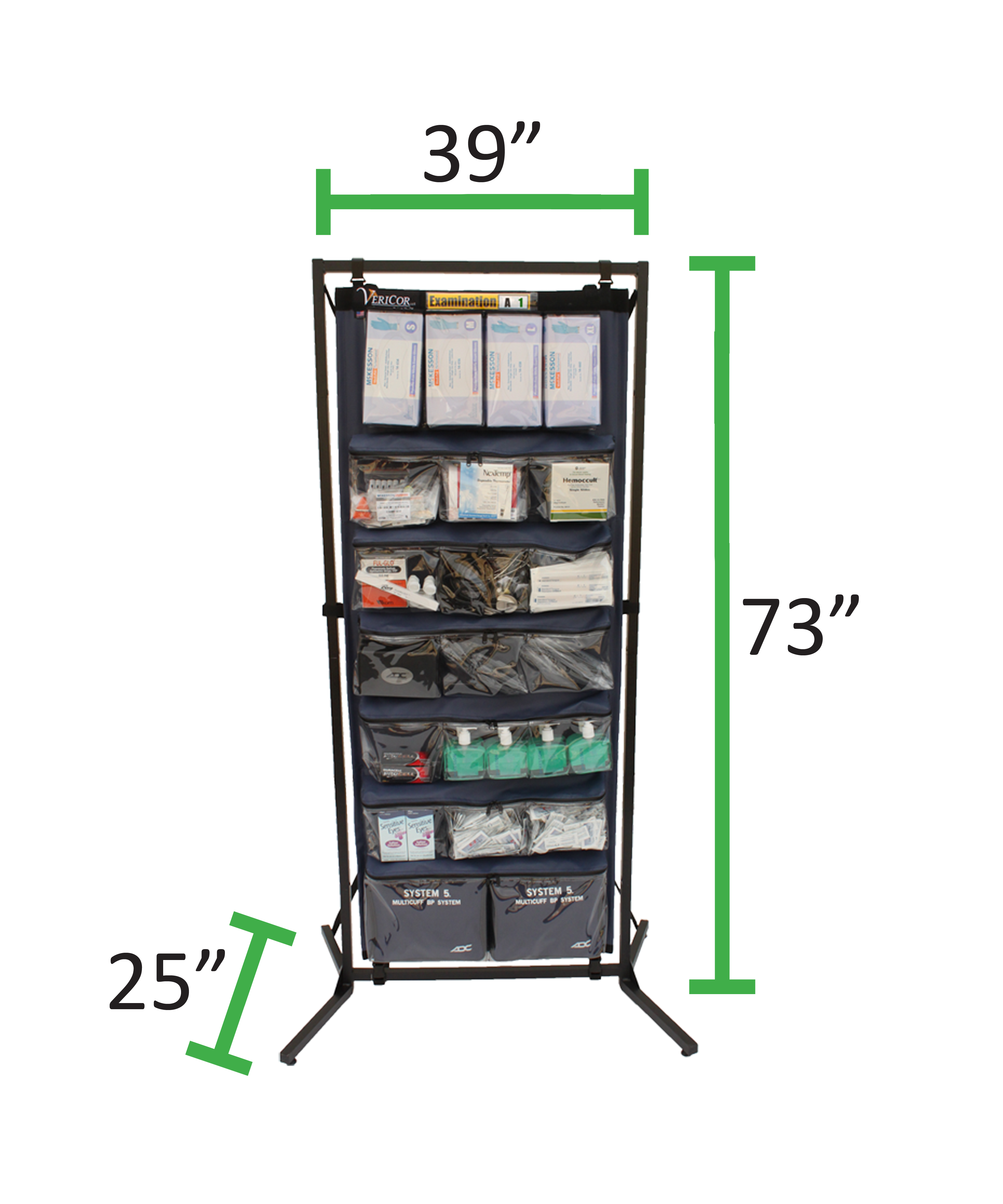 Examination MedKit Dimensions - MK-E