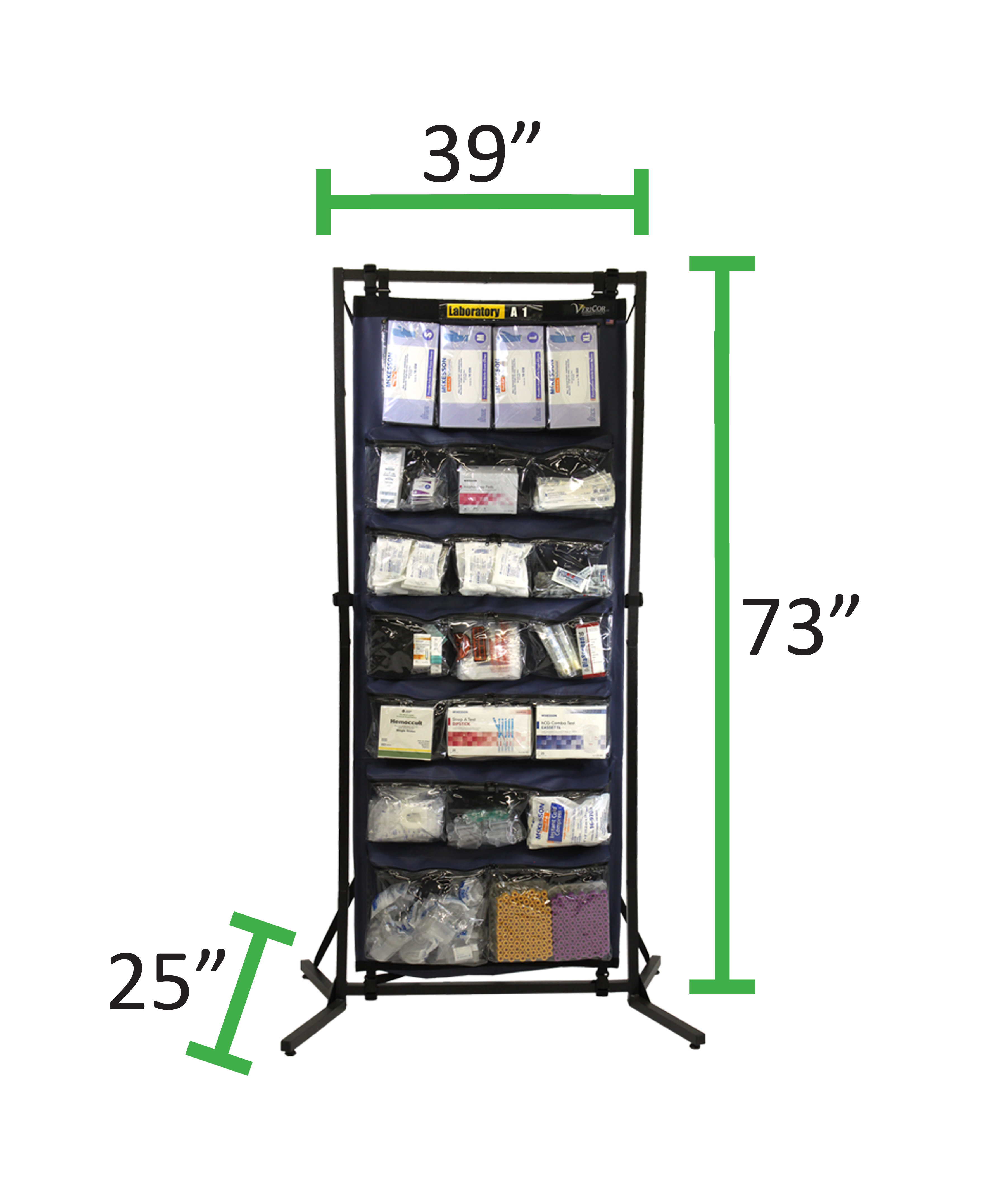 Laboratory MedKit Dimensions - MK-L