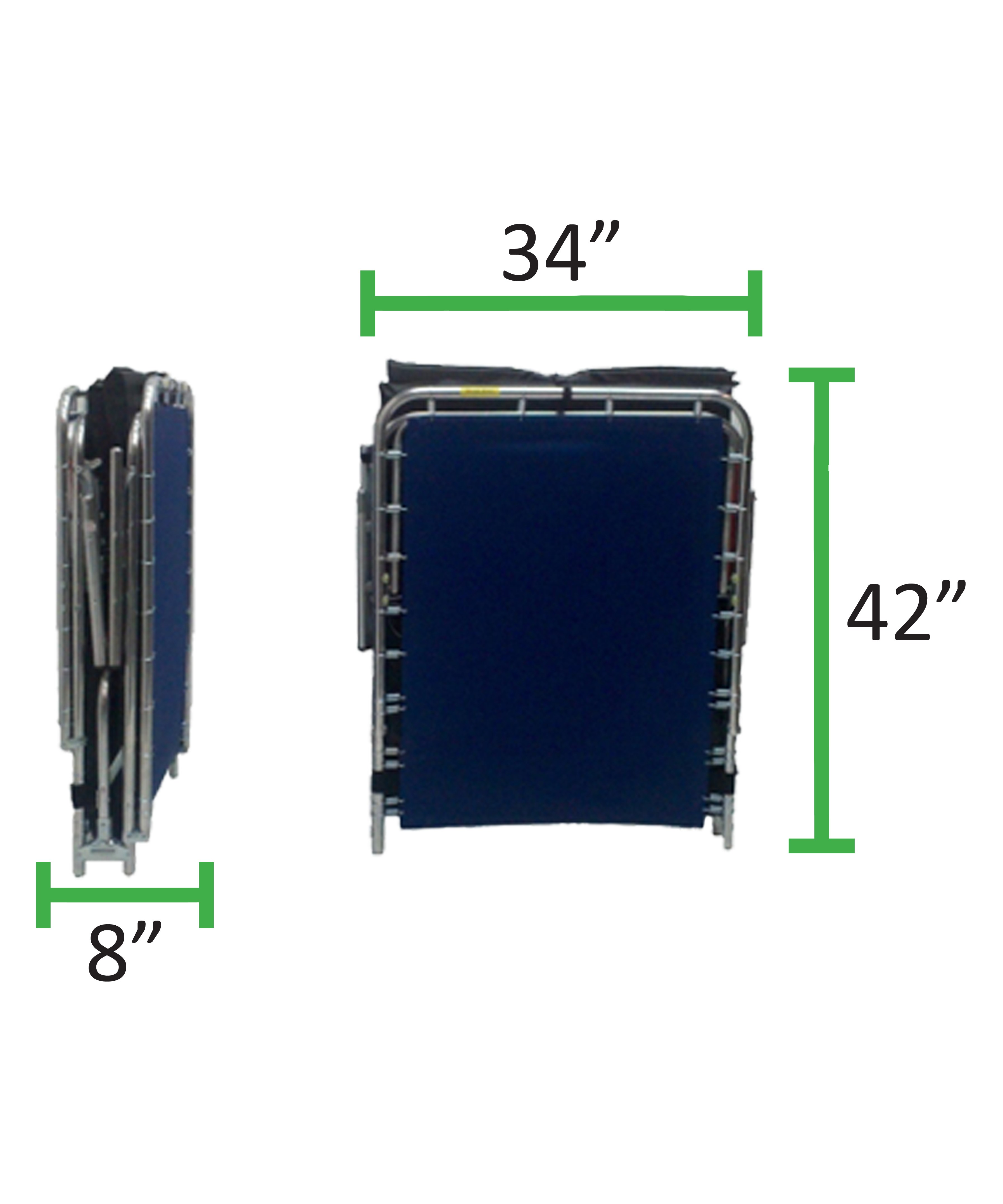 RB-FN400ISR folded dims