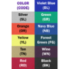 Hospital Incident Command Station color square