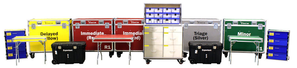 Triage and Treatment Compact Mobile Medical System