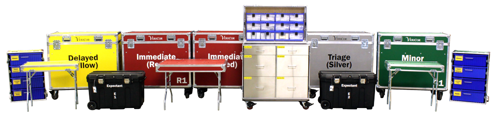 Triage and Treatment Compact Mobile Medical System