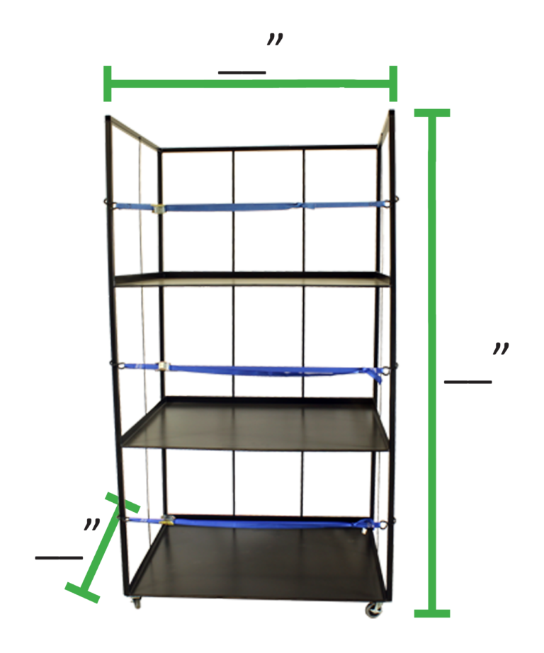 Rolling Rack for Mattresses (custom for 130 mattresses) VeriCor, LLC