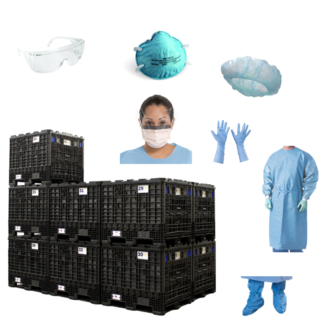 Staff Personal Protective Equipment Pan-Flu Cache Module - PFC-SPPE