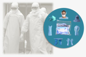 Infectious Disease Prep Ready to use EVD PPE Kits