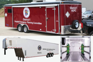 Disaster Response Trailers for Mass Casualty Events