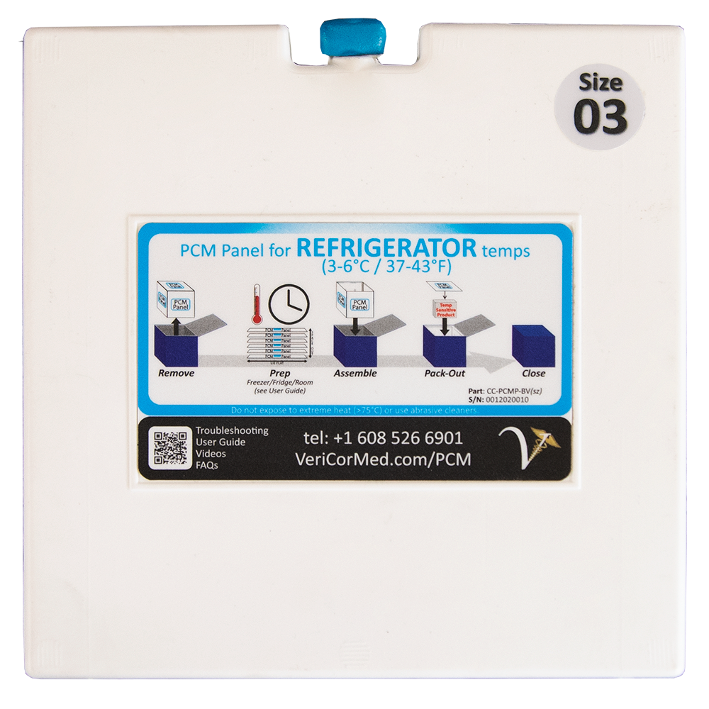 Refrigerator Temps PCM Panel for Cool Cube 03