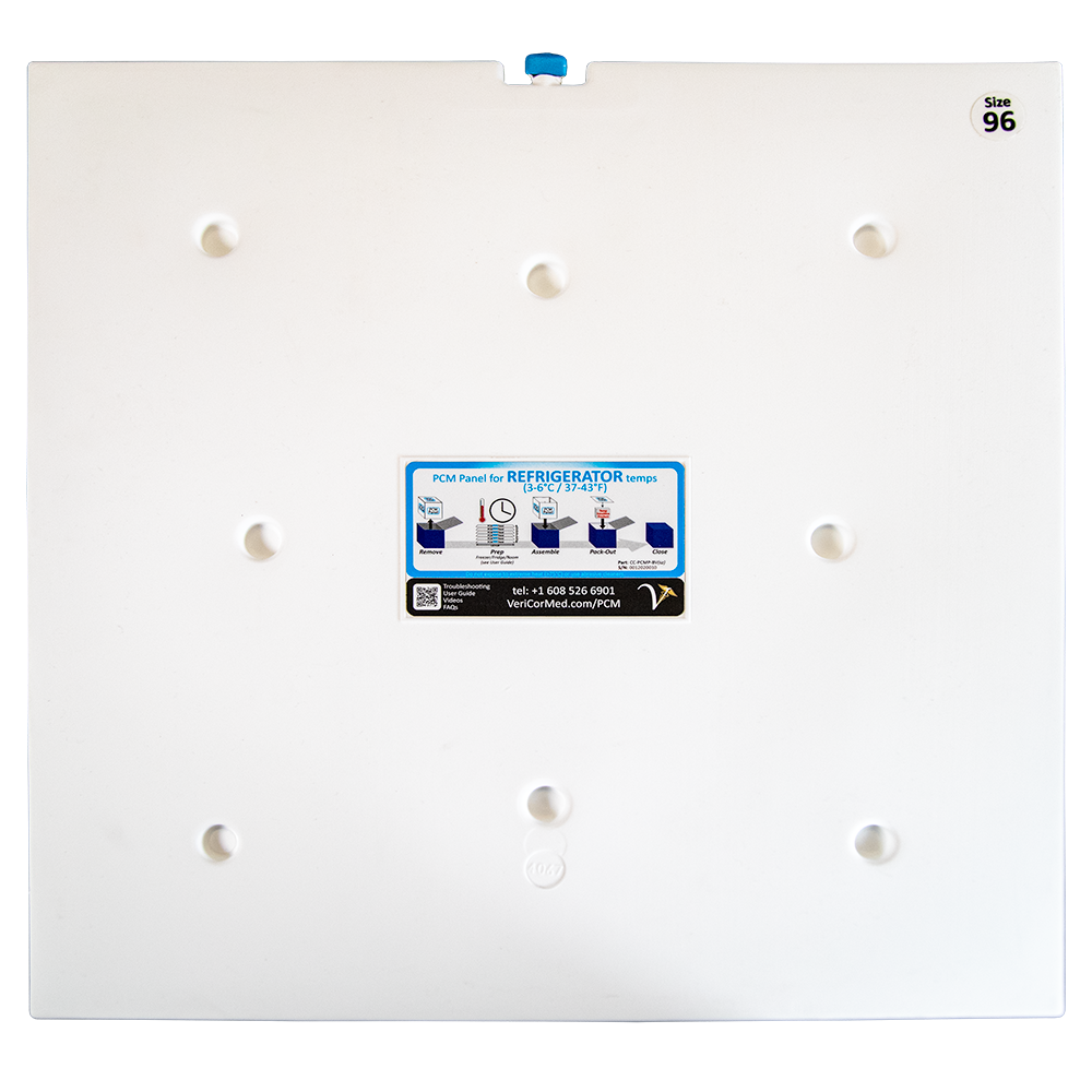コンポート Fridge Temps PCM Panel for Cool Cube™ 96 - VeriCor, LLC