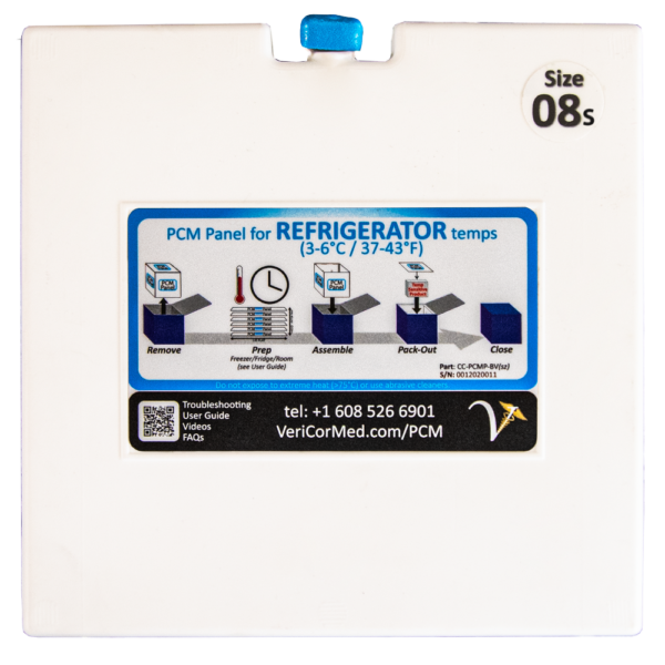 Refrigerator Temps Small PCM Panel for Cool Cube 08