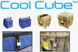 Can the Cool Cube™ be locked?