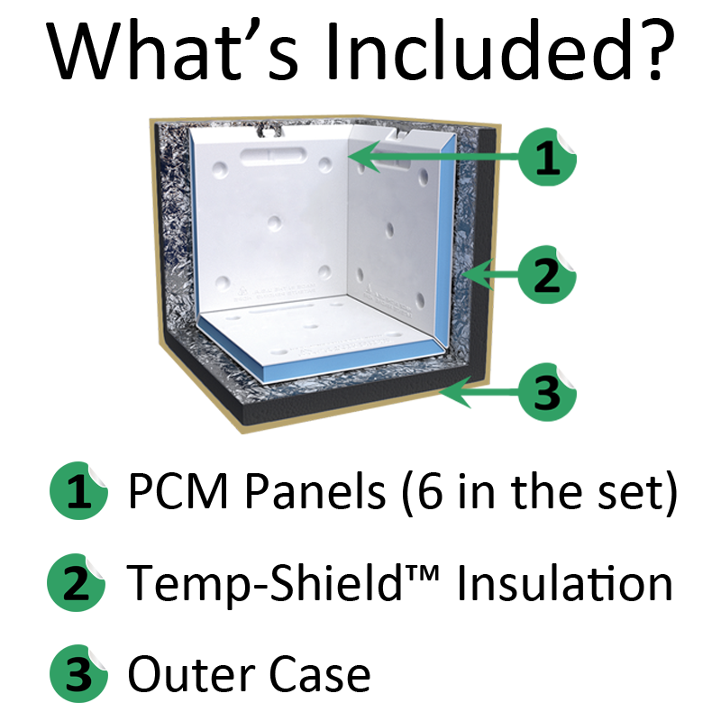Cool Cube™ 96 at Lab Freezer Temperatures transport cooler
