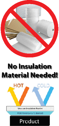 No Insulating Material Needed