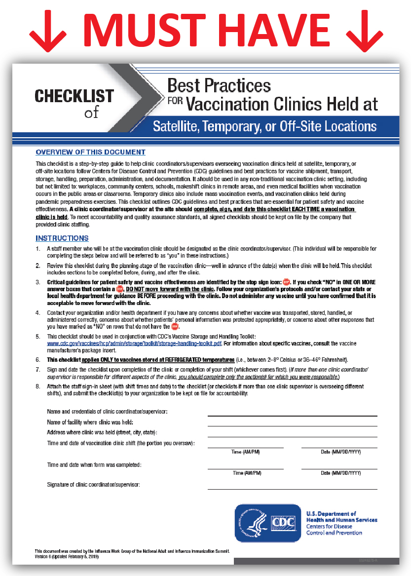 Vaccination Clinic Step-By-Step Guide
