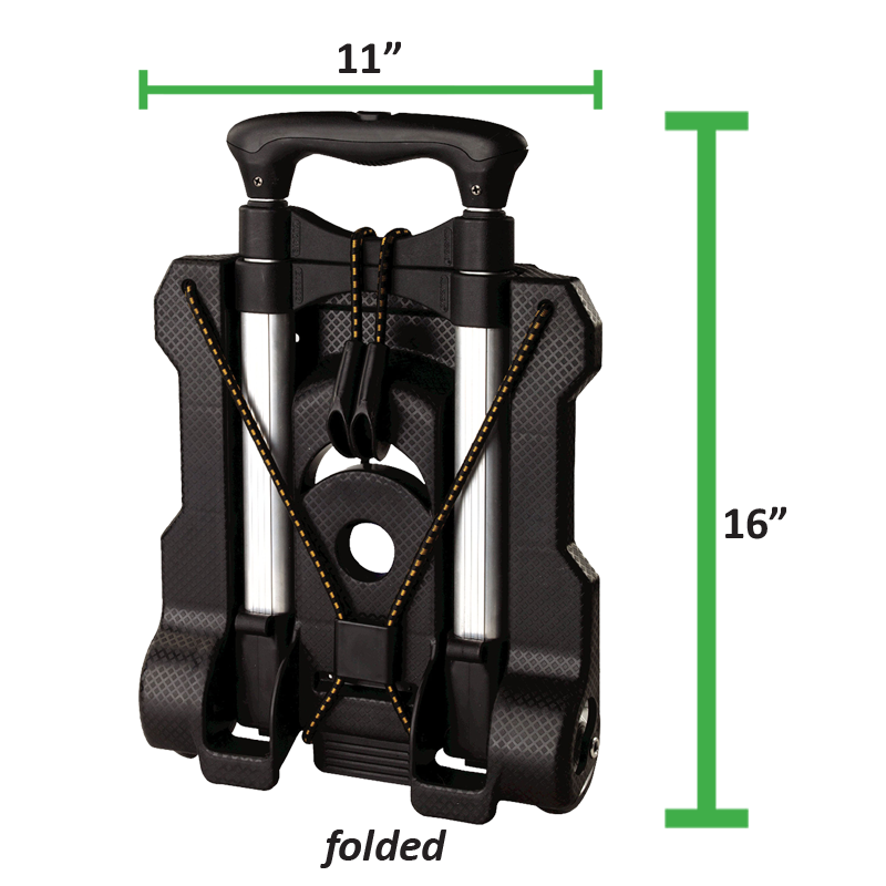 CC transport cart dims folded