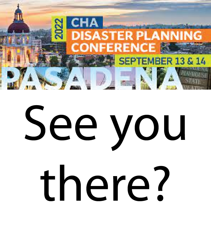 CHA 2022 Disaster Planning Conf