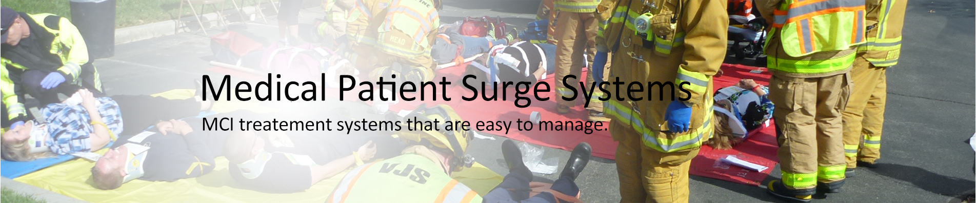 Patient Surge Systems header