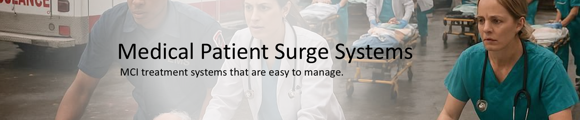 Patient Surge Systems header
