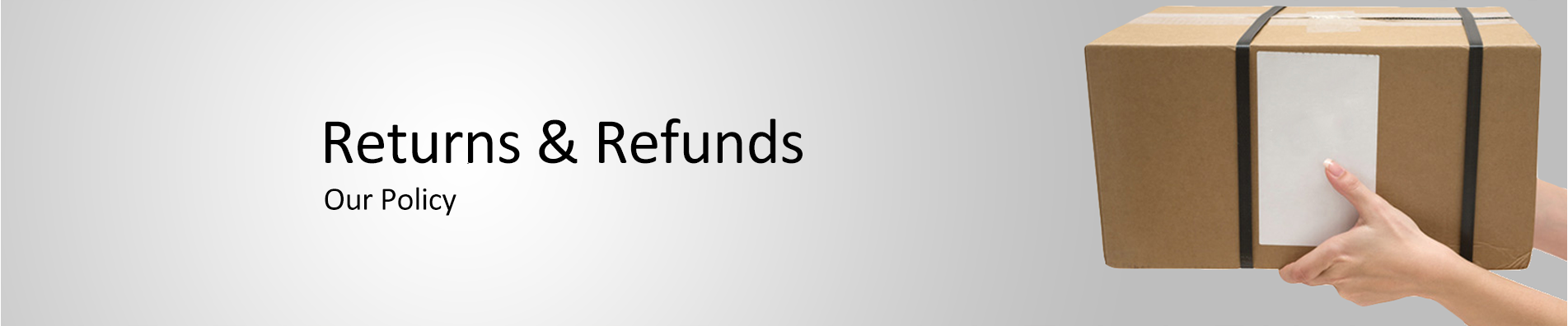Returns Refunds header