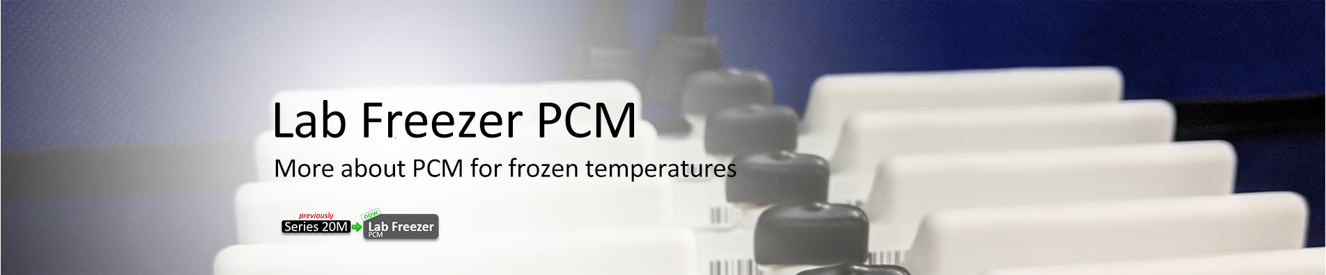 Lab Freezer PCM series 20 header